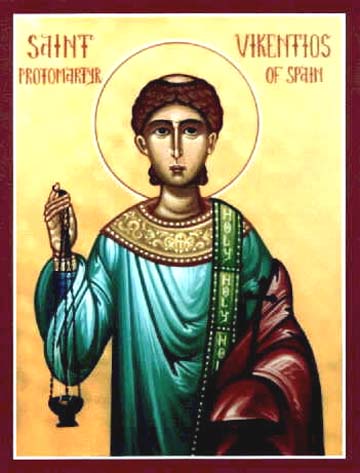 San Vincenzo, diacono e martire
