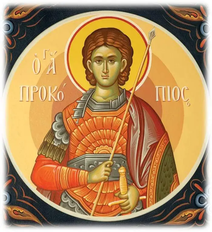 Icona: San Procopio megalomartire  
Origine: Web